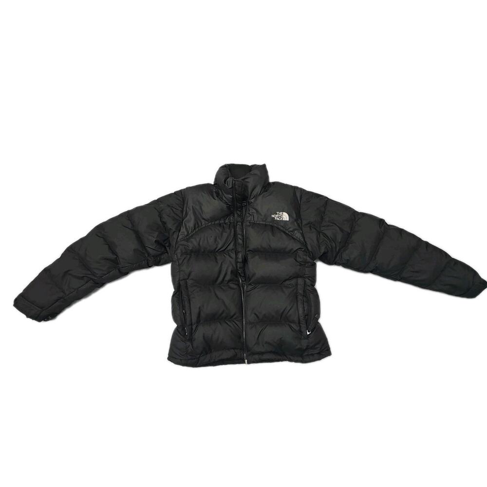 Vintage Y2K The North Face TNF 700 Nupste Puffer Jacket Womens Sz XS/TP Black